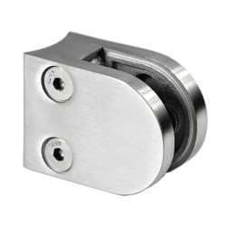 Svorka na trubku ø 48,3 mm, sklo 6 - 10,76 mm, AISI 304 Svorka na trubku ø 48,3 mm, sklo 6 - 10,76 mm, AISI 304
